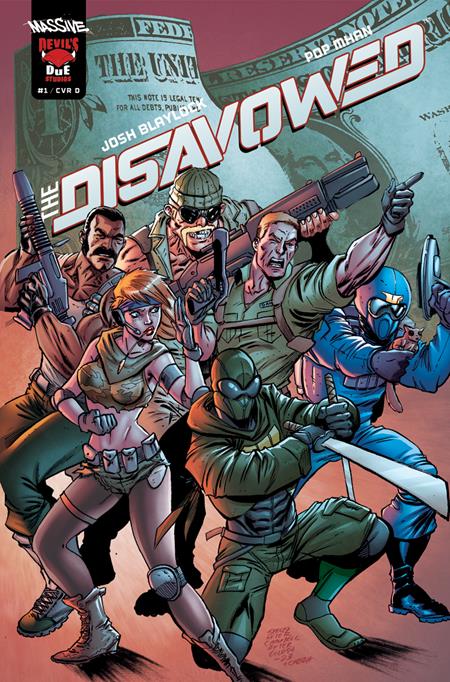 DISAVOWED #1 (OF 5) CVR D TIM SEELEY HOMAGE VAR  (2025)