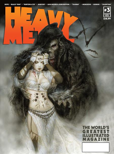 HEAVY METAL MAGAZINE #3 CVR A LUIS ROYO  (2025)