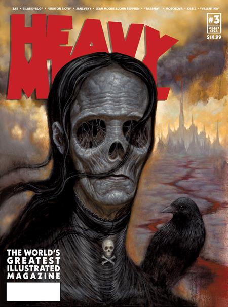 HEAVY METAL MAGAZINE #3 CVR B CHET ZAR VAR  (2025)