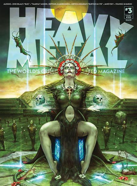 HEAVY METAL MAGAZINE #3 CVR C AUGUSTIN ALLESSIO VAR  (2025)