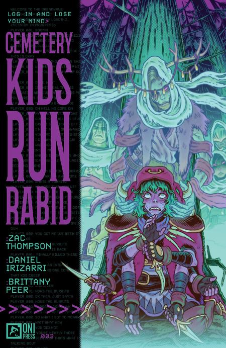 CEMETERY KIDS RUN RABID #3 (OF 4) CVR A DANIEL IRIZARRI (2025)