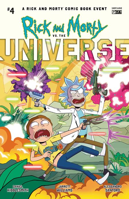 RICK AND MORTY VS THE UNIVERSE #4 (OF 4) CVR A DAVE BARDIN (2025)