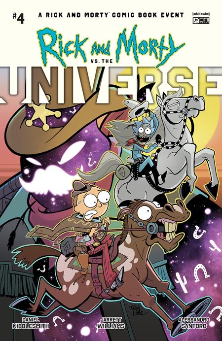 RICK AND MORTY VS THE UNIVERSE #4 (OF 4) CVR B TROY LITTLE VAR (2025)