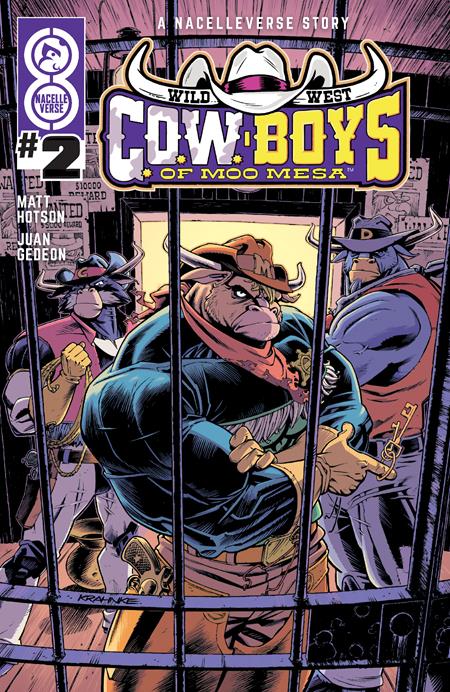 WILD WEST COW-BOYS OF MOO MESA #2 (OF 4) CVR B ANDREW KRAHNKE VAR (2025)