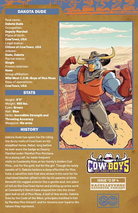 WILD WEST COW-BOYS OF MOO MESA #2 (OF 4) CVR C AJIT JOTHIKUMAR HANDBOOK VAR (2025)