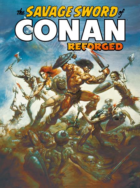 SAVAGE SWORD OF CONAN REFORGED #1 (OF 4) CVR B BORIS VALLEJO VAR  (2025)