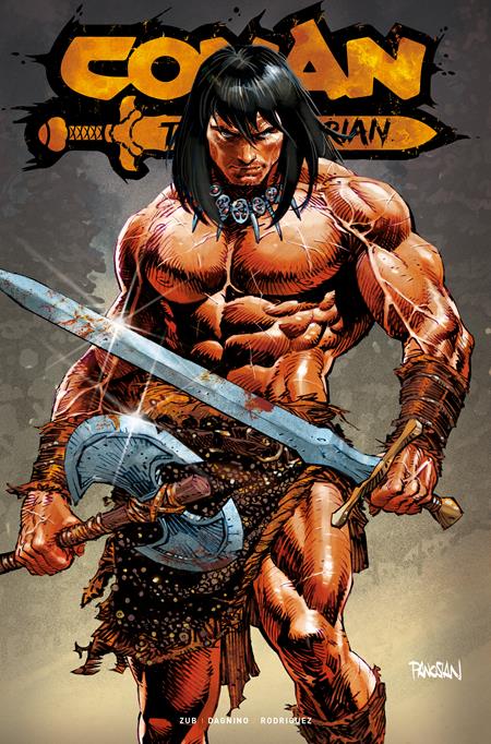 CONAN THE BARBARIAN #21 CVR H SDCC EXCLUSIVE DAN PANOSIAN FOIL TRADE VAR Limited to 700 copies (2025)