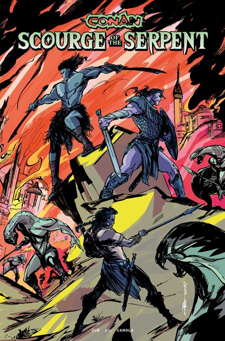 CONAN THE BARBARIAN SCOURGE OF THE SERPENT #2 (OF 4) CVR E ERYK DONONVAN VAR  (2025)