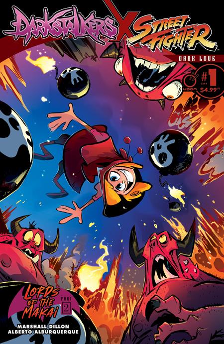 DARKSTALKERS X STREET FIGHTER DARK LOVE #1 (ONE SHOT) CVR B BRETT BEAN VAR (2025)