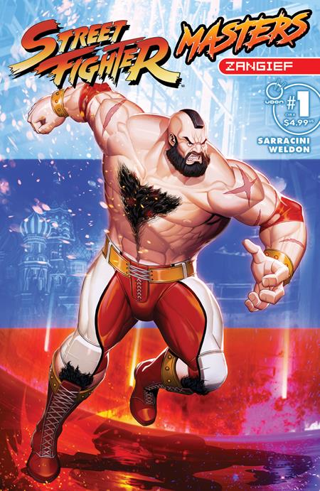 STREET FIGHTER MASTERS ZANGIEF #1 (ONE SHOT) CVR A GENZOMAN  (2025)