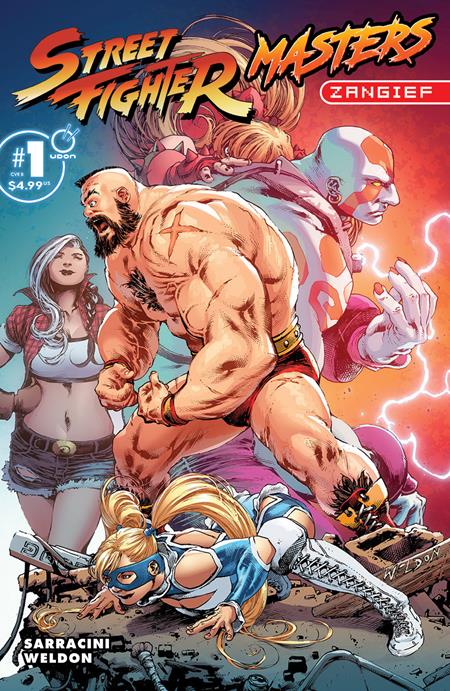 STREET FIGHTER MASTERS ZANGIEF #1 (ONE SHOT) CVR B MATTHEW WELDON VAR  (2025)