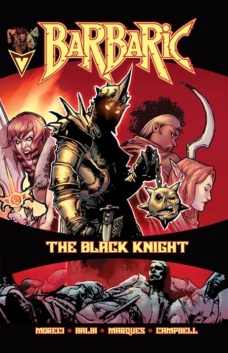 BARBARIC THE BLACK KNIGHT #1 (ONE SHOT) CVR A NATHAN GOODEN (2025)