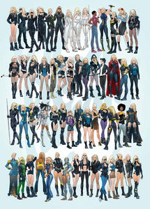 *Pre-Order* BLACK CANARY BEST OF THE BEST #1 (OF 6) CVR C OTTO SCHMIDT WRAPAROUND CARD STOCK VAR