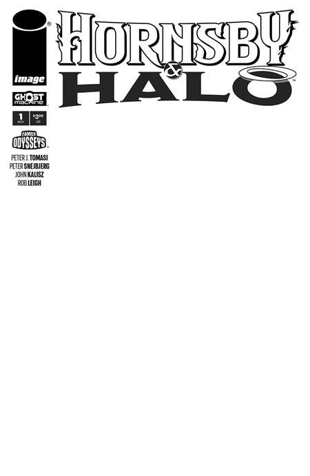 *Pre-Order* HORNSBY & HALO #1 CVR F BLANK SKETCH VAR