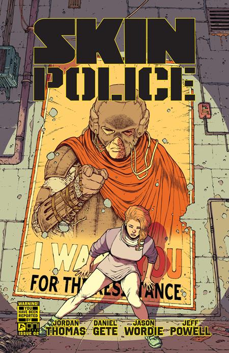 *Pre-Order* SKIN POLICE #2 (OF 4) CVR A DANIEL GETE & JASON WORDIE