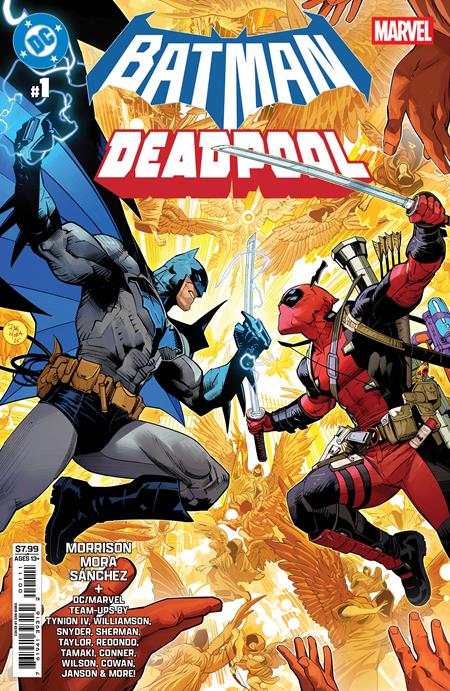 DC MARVEL BATMAN DEADPOOL #1 (ONE SHOT) CVR A DAN MORA (2025)