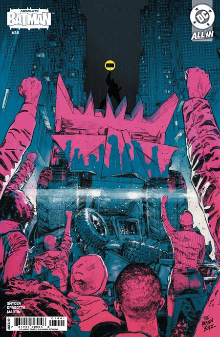 ABSOLUTE BATMAN #14 CVR D INC 1:25 CLAY MANN & SETH MANN CARD STOCK VAR (2025)