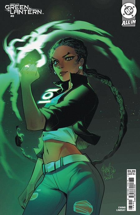 ABSOLUTE GREEN LANTERN #8 CVR C MIRKA ANDOLFO CARD STOCK VAR (2025)
