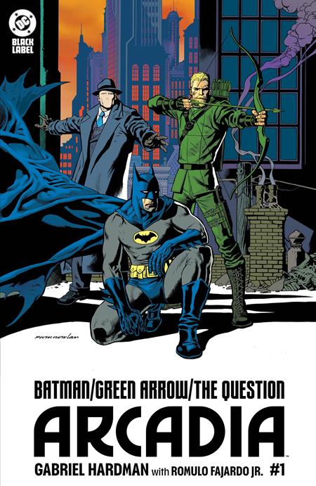 BATMAN GREEN ARROW THE QUESTION ARCADIA #1 (OF 4) CVR B KEVIN NOWLAN VAR (2025)