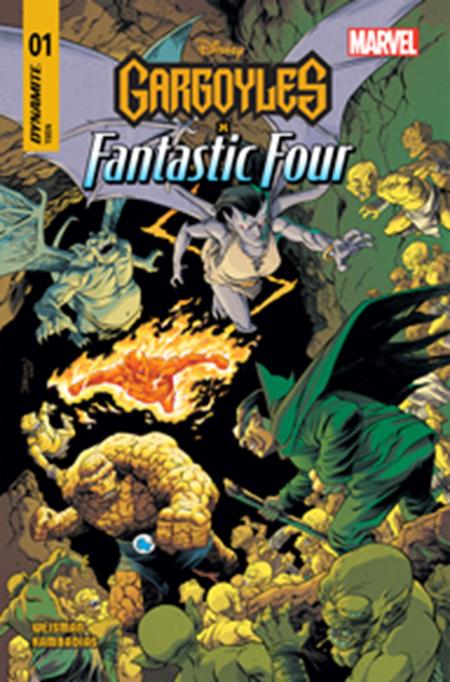 GARGOYLES X FANTASTIC FOUR #1 CVR B DECLAN SHALVEY VAR (2025)