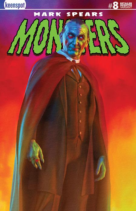 *Pre-Order* MARK SPEARS MONSTERS #8 CVR B INC 1:250 MARK SPEARS HOLOFOIL VAR