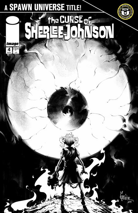 *Pre-Order* SPAWN THE CURSE OF SHERLEE JOHNSON #4 CVR C JONATHAN GLAPION B&W VAR
