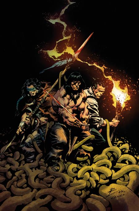 *Pre-Order* CONAN THE BARBARIAN SCOURGE OF THE SERPENT #4 (OF 4) CVR D ROBERTO DE LA TORRE VIRGIN VAR