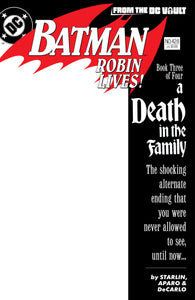 BATMAN #428 ROBIN LIVES OS CVR B BLANK CS VAR
