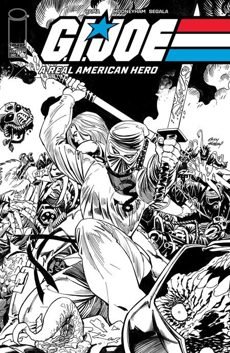 *Pre-Order* GI JOE A REAL AMERICAN HERO #312 CVR B ANDY KUBERT B&W VAR