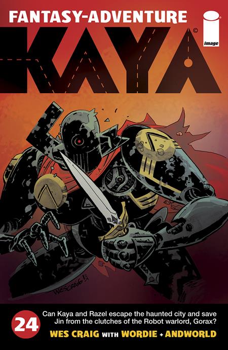 *Pre-Order* KAYA #24 CVR A WES CRAIG