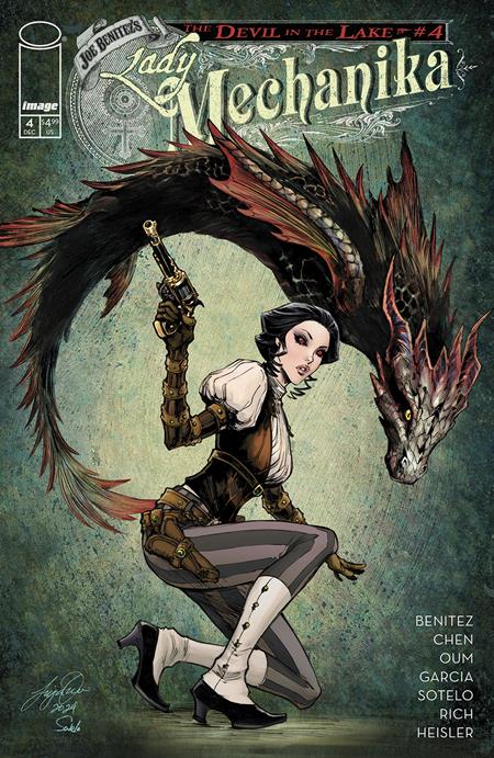 *Pre-Order* LADY MECHANIKA THE DEVIL IN THE LAKE #4 (OF 4) CVR B SIYA OUM VAR