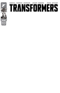 *Pre-Order* TRANSFORMERS #15 CVR G BLANK SKETCH VAR