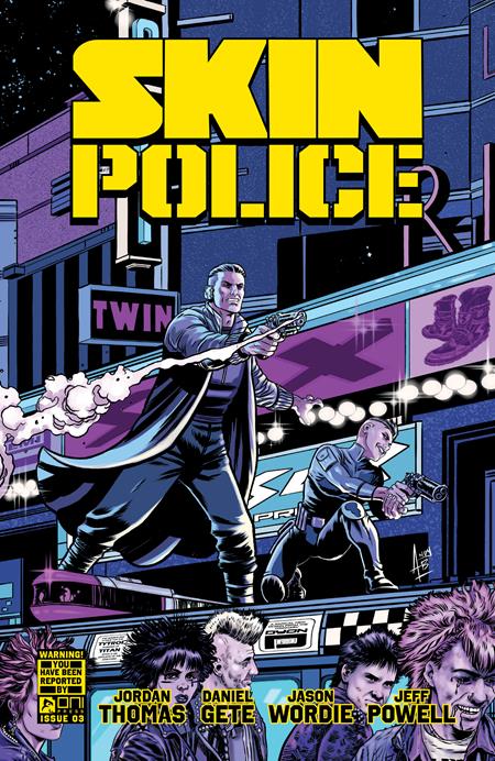 *Pre-Order* SKIN POLICE #3 (OF 4) CVR B ANDY BELANGER VAR