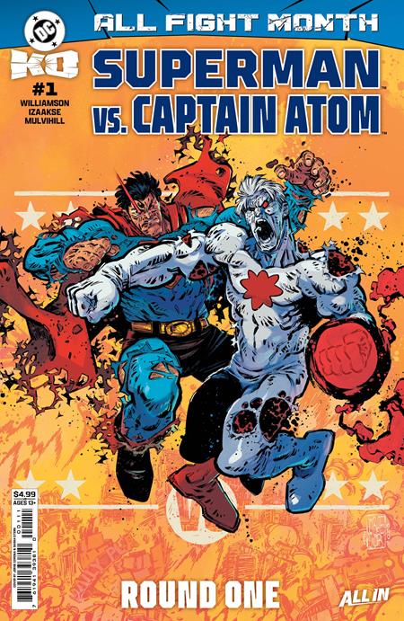 DC K.O. SUPERMAN VS CAPTAIN ATOM #1 (ONE SHOT) CVR A JORGE CORONA  (2025)