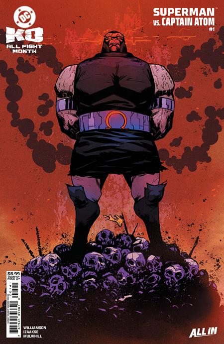 DC K.O. SUPERMAN VS CAPTAIN ATOM #1 (ONE SHOT) CVR D SANFORD GREENE CARD STOCK VAR  (2025)