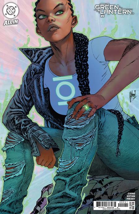 ABSOLUTE GREEN LANTERN #9 CVR B GUILLEM MARCH CARD STOCK VAR  (2025)