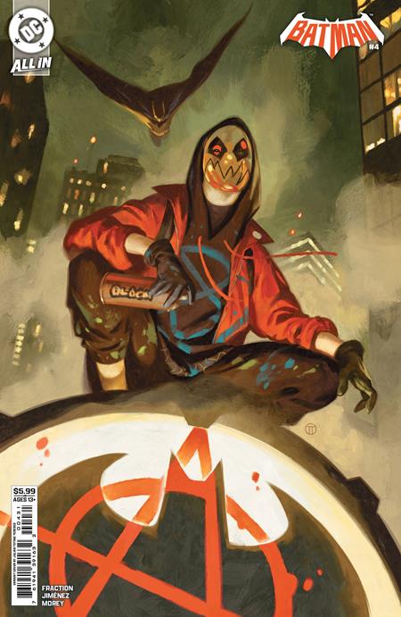 BATMAN #4 CVR C JULIAN TOTINO TEDESCO CARD STOCK VAR  (2025)