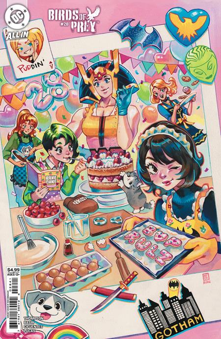 BIRDS OF PREY #28 CVR D RIAN GONZALES CARD STOCK VAR  (2025)