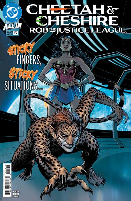 CHEETAH AND CHESHIRE ROB THE JUSTICE LEAGUE #5 (OF 6) CVR A NICOLA SCOTT  (2025)