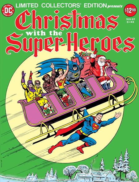 LIMITED COLLECTORS EDITION #43 CHRISTMAS WITH THE SUPER-HEROES FACSIMILE EDITION CVR A CURT SWAN  (2025)