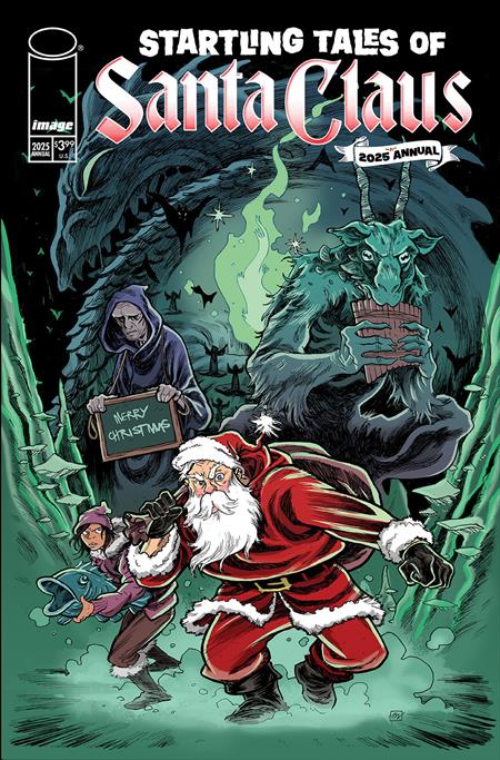 STARTLING TALES OF SANTA CLAUS 2025 ANNUAL (ONE SHOT) CVR A MARK LASZLO  (2025)