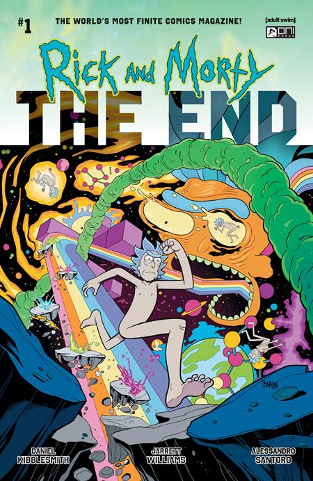 RICK AND MORTY THE END #1 CVR A DAVE BARDIN  (2025)