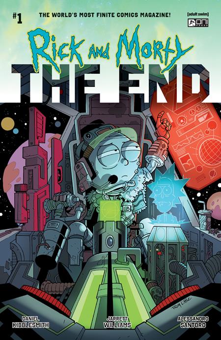 RICK AND MORTY THE END #1 CVR B TROY LITTLE VAR  (2025)
