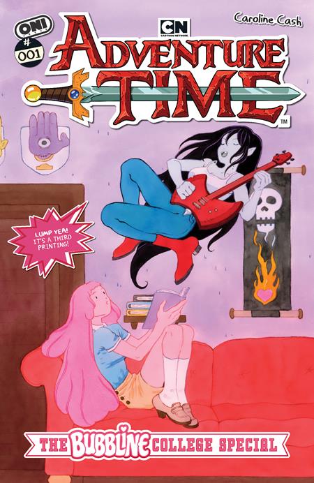 ADVENTURE TIME (2025) THE BUBBLINE COLLEGE SPECIAL # 1 (ONE SHOT) 3RD PTG  (2025)