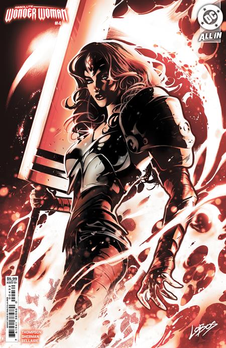 *Pre-Order* ABSOLUTE WONDER WOMAN #4 CVR F PABLO VILLALOBOS CARD STOCK VAR