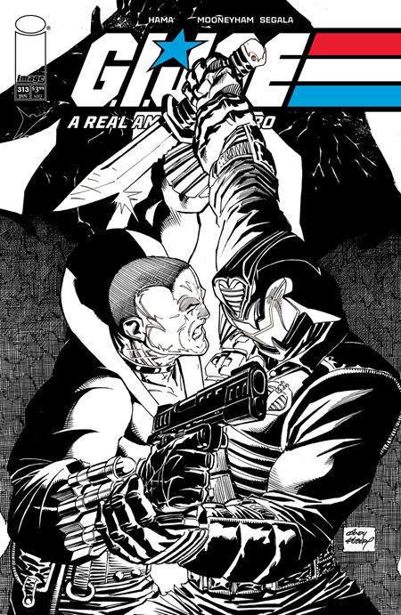 *Pre-Order* GI JOE A REAL AMERICAN HERO #313 CVR B ANDY KUBERT B&W VAR