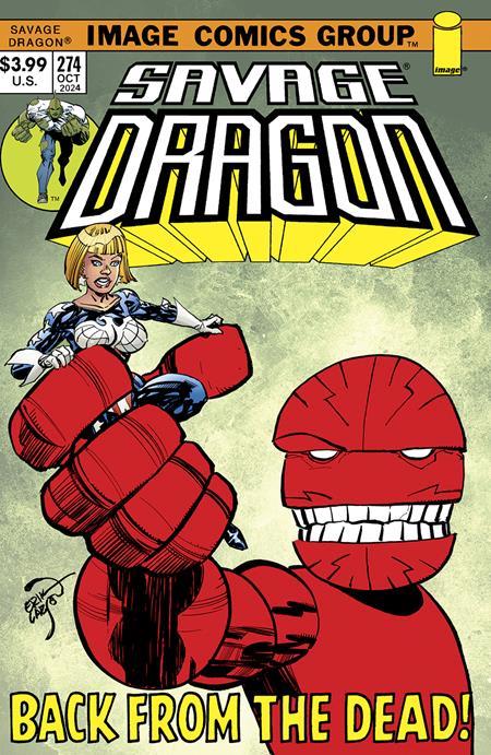 *Pre-Order* SAVAGE DRAGON #274 CVR B ERIK LARSEN 70S TRADE DRESS VAR