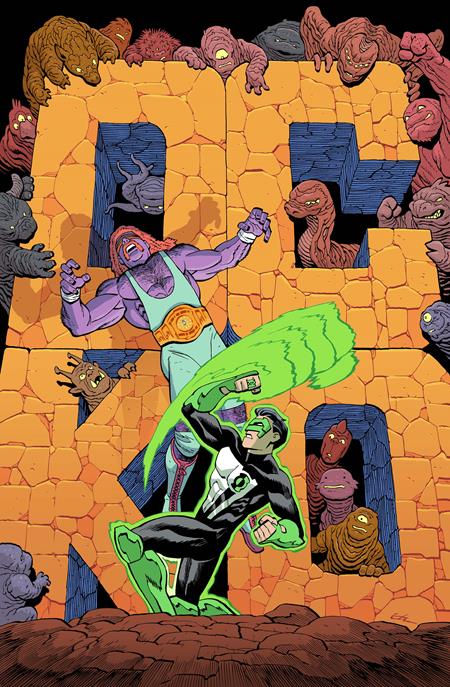 *Pre-Order* DC K.O. GREEN LANTERN GALACTIC SLAM #1 (ONE SHOT) CVR C ETHAN YOUNG CARD STOCK VAR