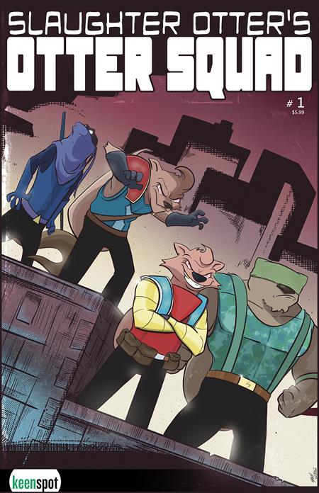 *Pre-Order* OTTER SQUAD #1 CVR B J HAMMOND TMNT #1 HOMAGE VAR