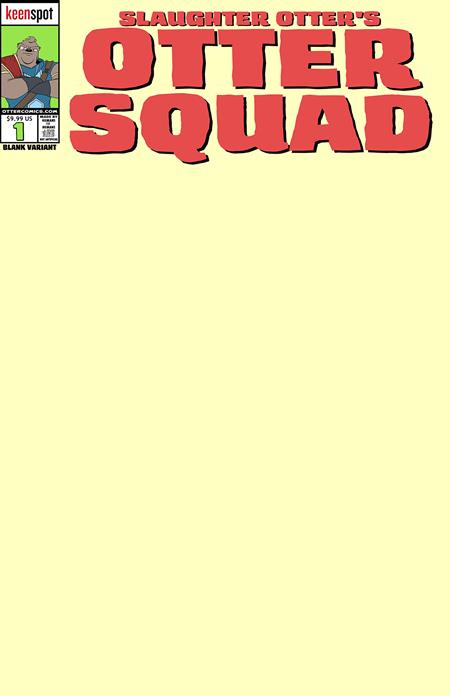 *Pre-Order* OTTER SQUAD #1 CVR C BLANK SKETCH COVER VAR
